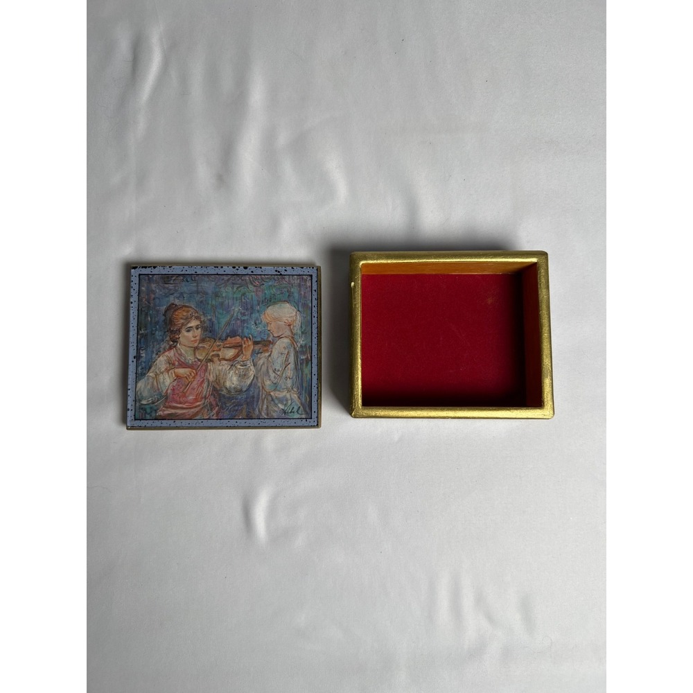Art EDNA HIBEL Trinket Box Unisex OS Multi Excellent